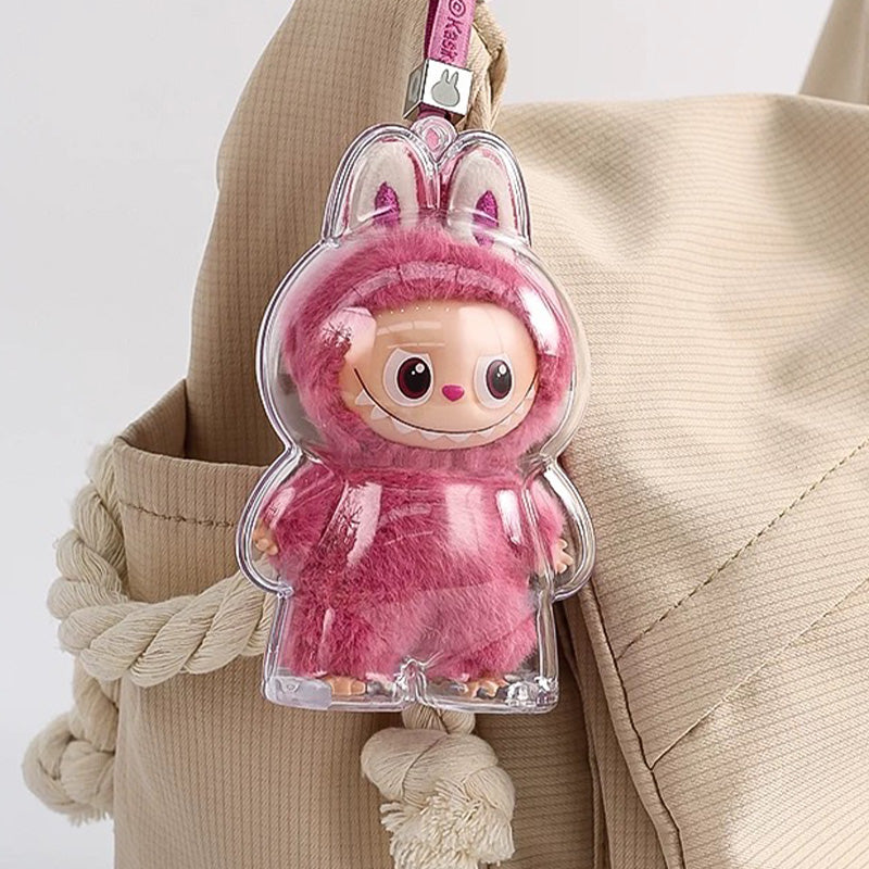 Acrylic Protector for Mini Labubu Pin for Love Series