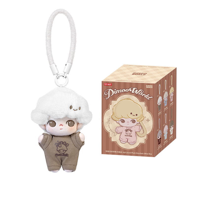 DIMOO Crush on Coffee Series-Soft-faced Plush Keychain Blind DIMOO Crush on Coffee Series-Soft-faced Plush Keychain Blind