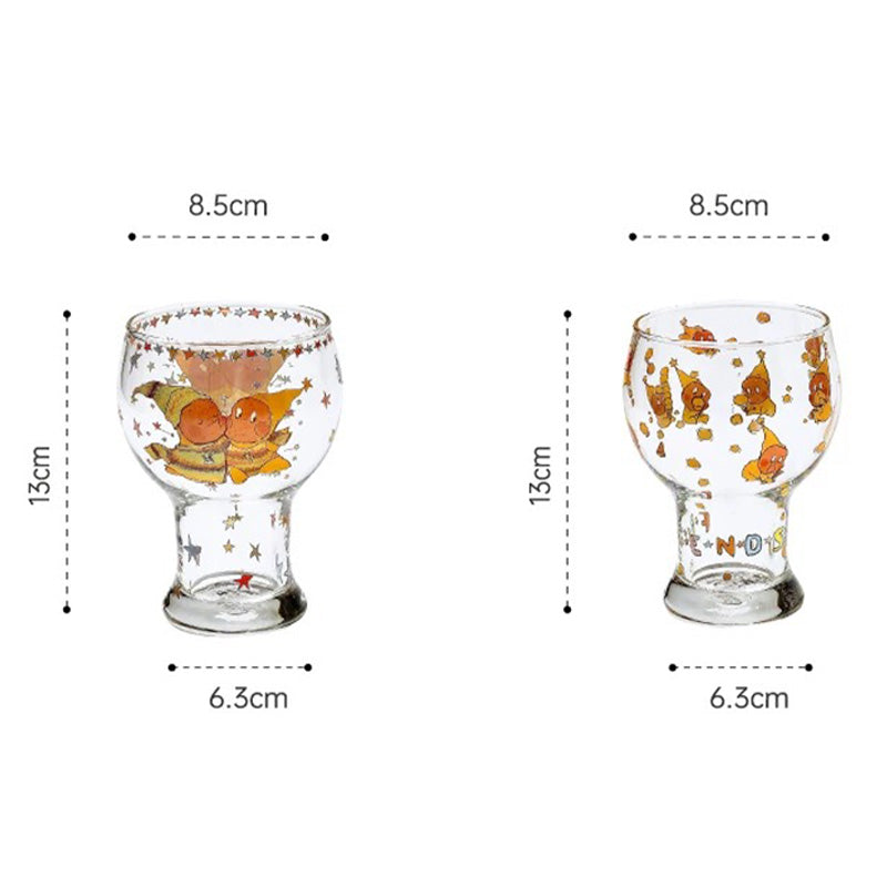 Twinkle Twinkle Glass Cup 100% Authentic Gift Packaging (2pcs)