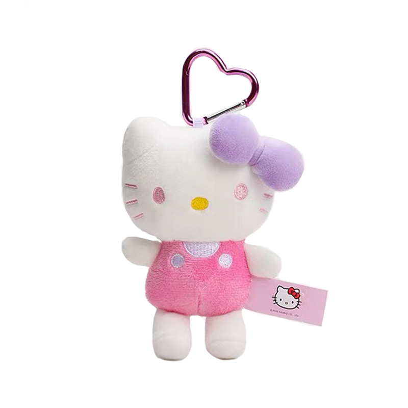 Authentic Hello Kitty Plush Doll Keyrings