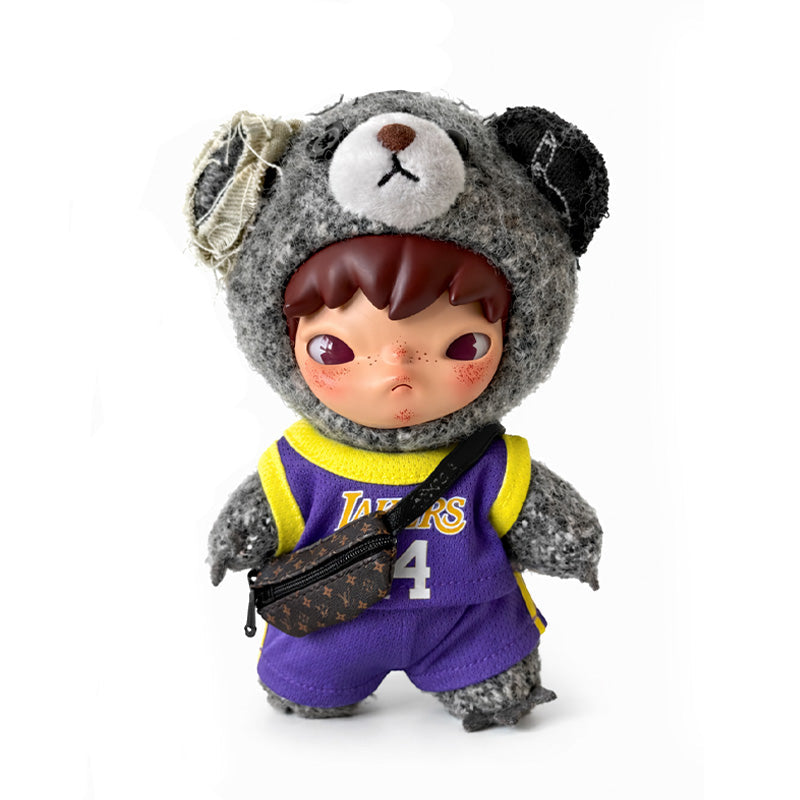 Hirono Outfit - Yellow Jersey with a basketball