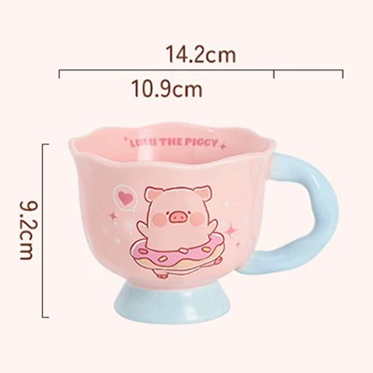 Lulu the Piggy Coffee Cup Gift Packaging