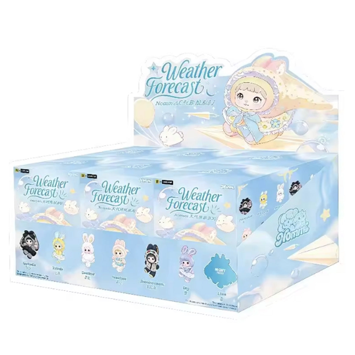 Nommi Weather Forecast Series Plush Blind Box (Pre-order 1-2 weeks arrive)