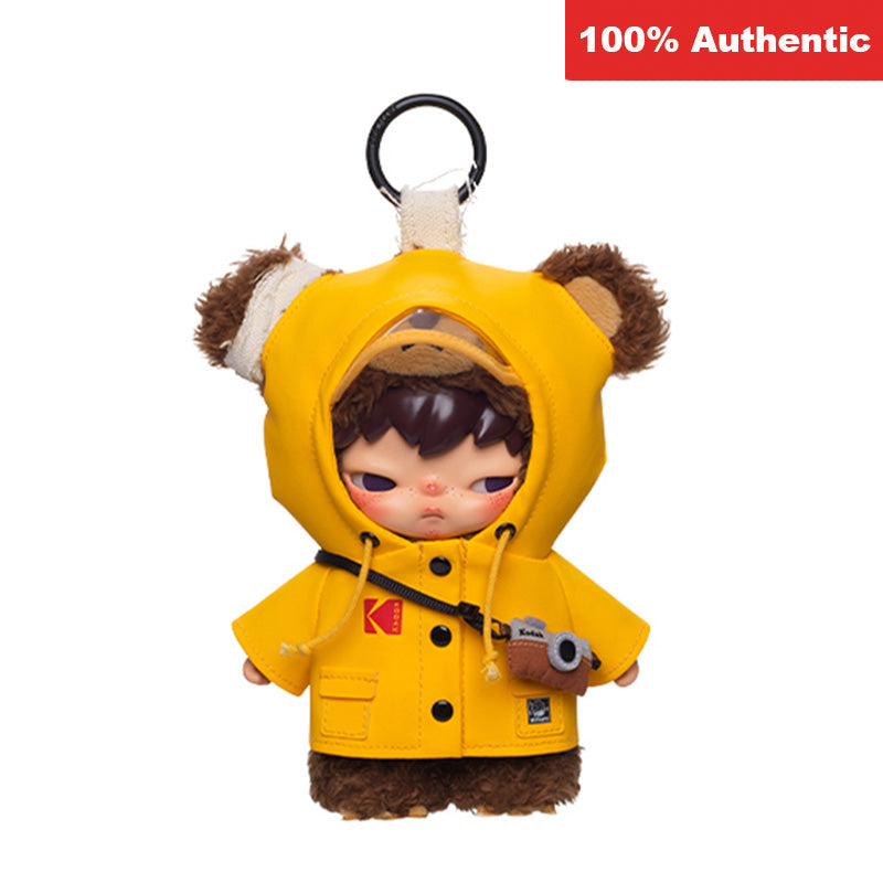POPMART HIRONO x KODAK ぬいぐるみペンダント POPMART Hirono × Kodak Click Bear Plush Doll Pendant – MYFUNITY