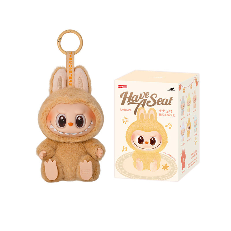 the monsters have a seat POP MART Labubu Have a Seat Series Plush Pendant (100% authentic) – MYFUNITY