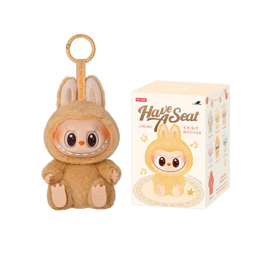 POP MART Labubu Have a Seat Series Plush Pendant (100% authentic)