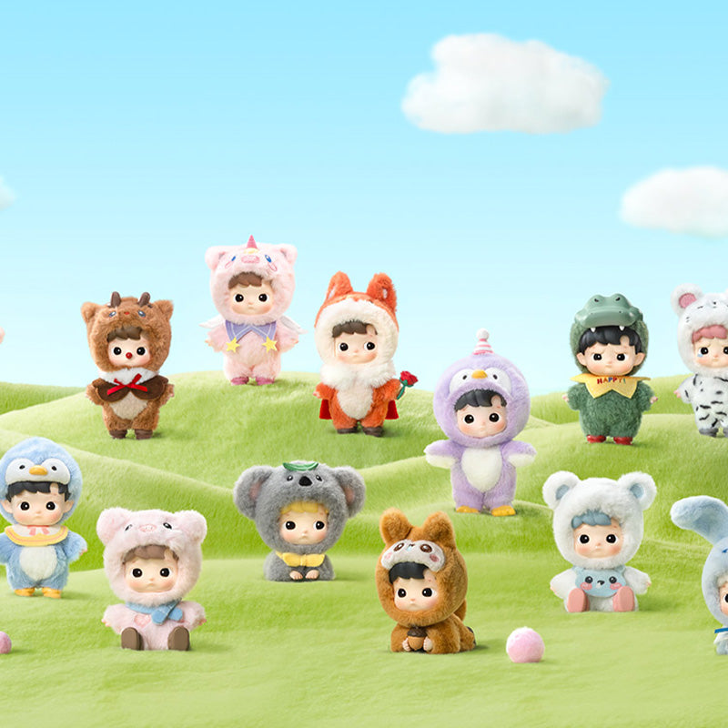 POP MART HACIPUPU Snuggle With You Series Figures Blind Box