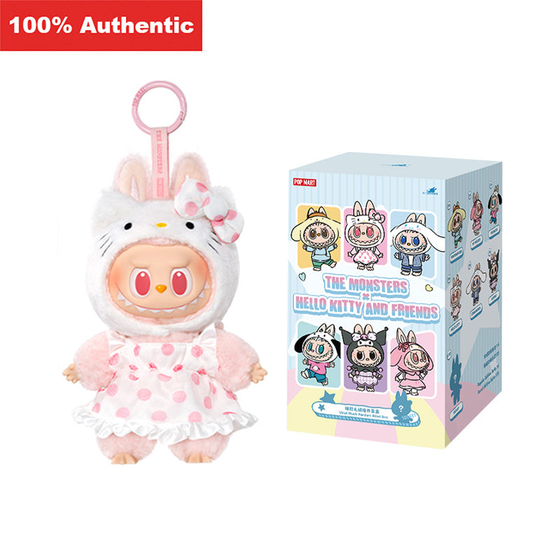 THE MONSTERS Labubu × Hello Kitty and Friends Series-Vinyl Plush