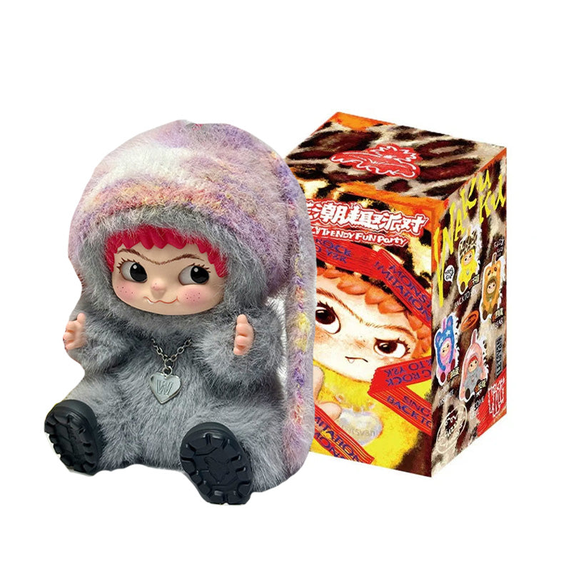 Letsvan WAKUKU Fuzzy Trendy Fun Party Series V1 Plush Blind Box