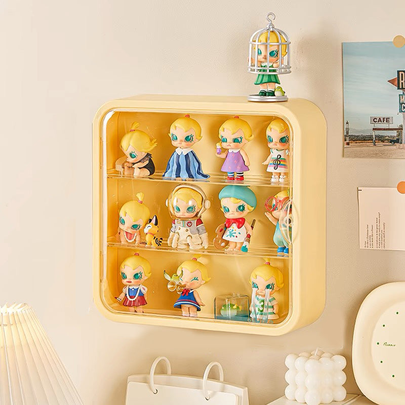 3-Tier Display Box - Yellow