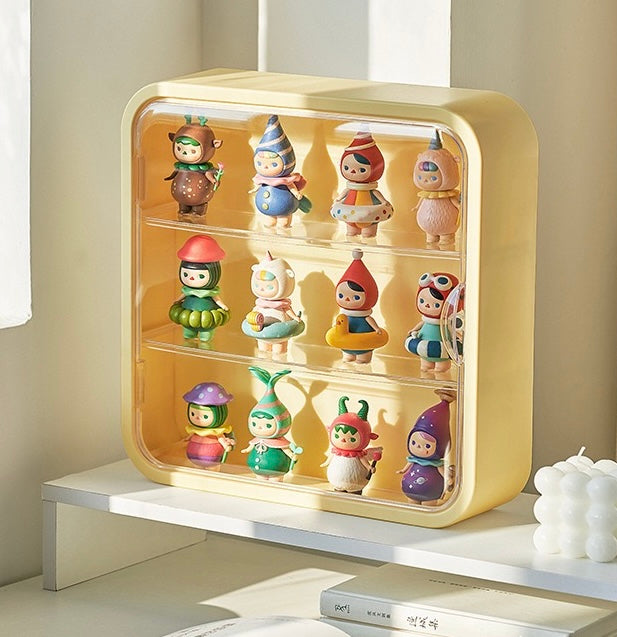 3-Tier Display Box - Yellow