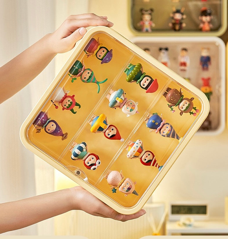 3-Tier Display Box - Yellow