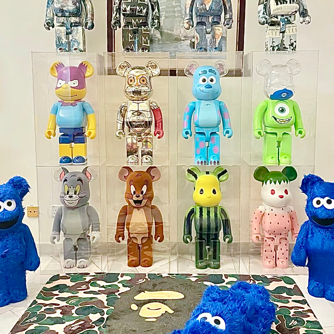1000% Be@rbrick Premium Acrylic Display Box