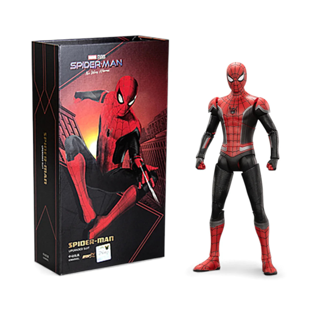 ZD Toys Spiderman Upgraded Suit Action Figure – MYFUNITY
