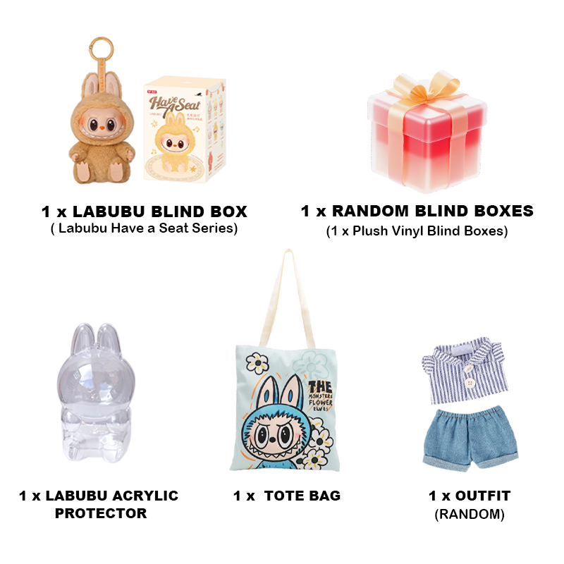 The Monsters Have a Seat Series Lucky Bag