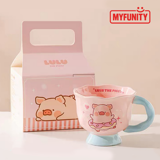 Lulu the Piggy Coffee Cup Gift Packaging