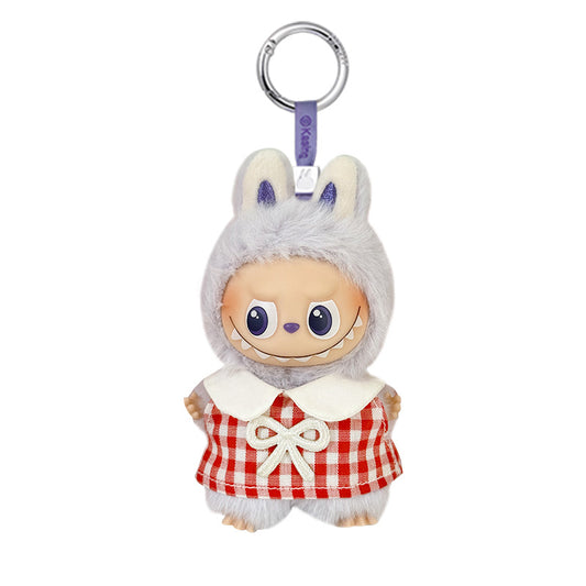 Labubu Pin for Love (mini) Outfit - Red Shirt