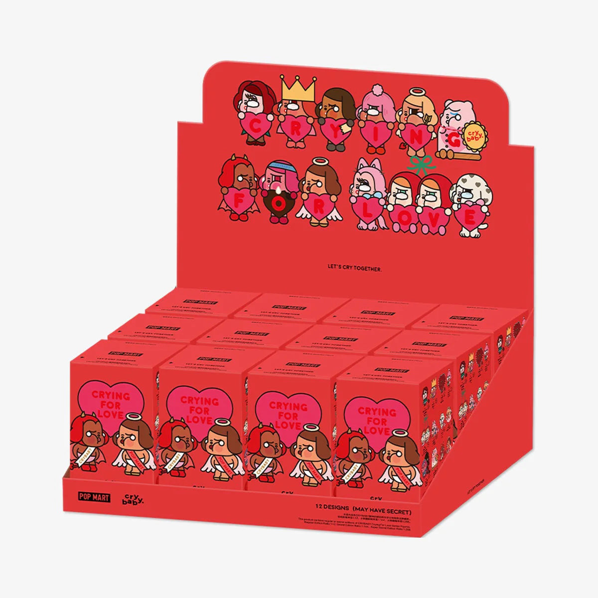 POP MART CRYBABY Crying For Love Series Blind Box