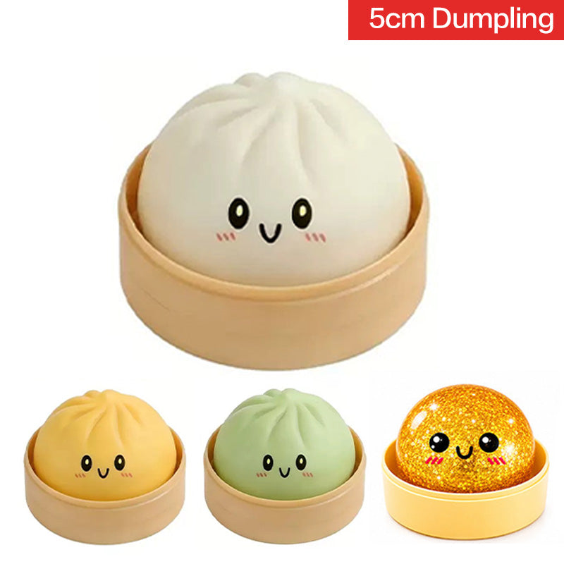 The Viral Mystery Dumplings Sensory Squishy Stress Relief Toy with Box Blind Box