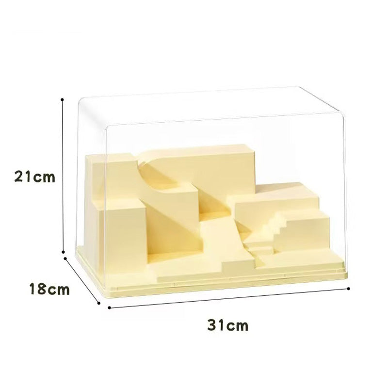 All-in-One Cream White Scene Display Case