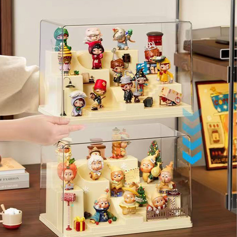All-in-One Cream White Scene Display Case