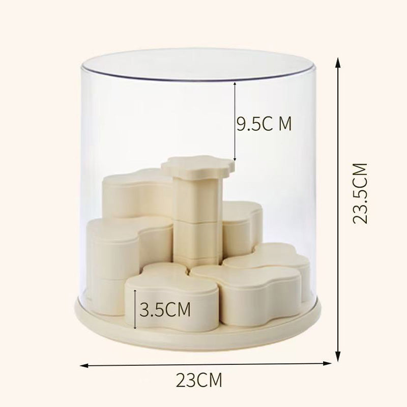 All-in-One Rotating Figure Display Case