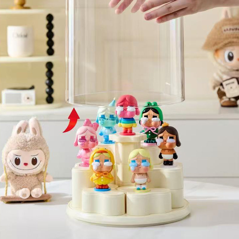All-in-One Rotating Figure Display Case