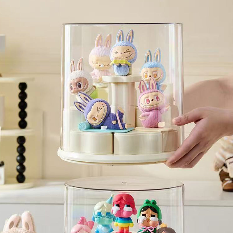 All-in-One Rotating Figure Display Case