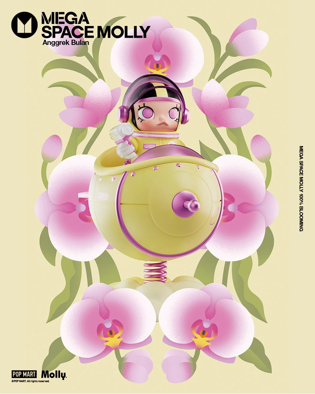 MEGA SPACE MOLLY BLOOMING SERIES 100%