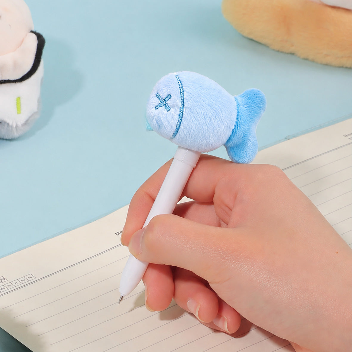 Aussie Abalone Plush Pen Keychain – Australian Souvenir