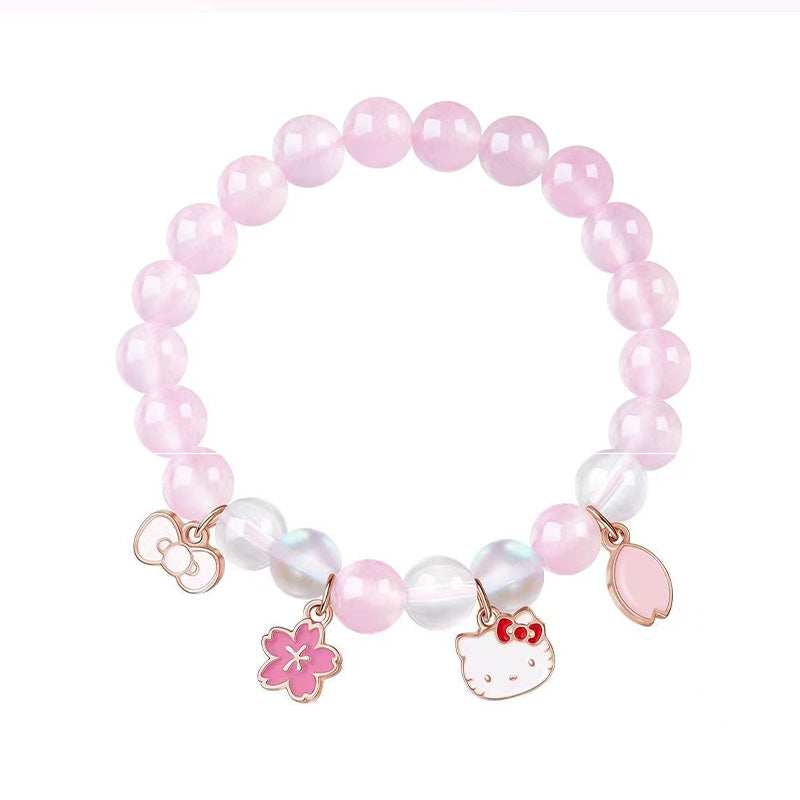 Authentic Hello Kitty Pink Crystal Bracelet