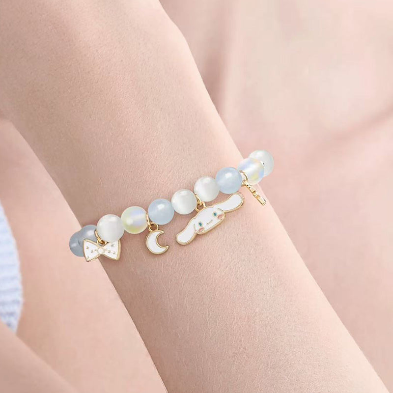 Authentic Cinnamoroll Blue Crystal Bracelet