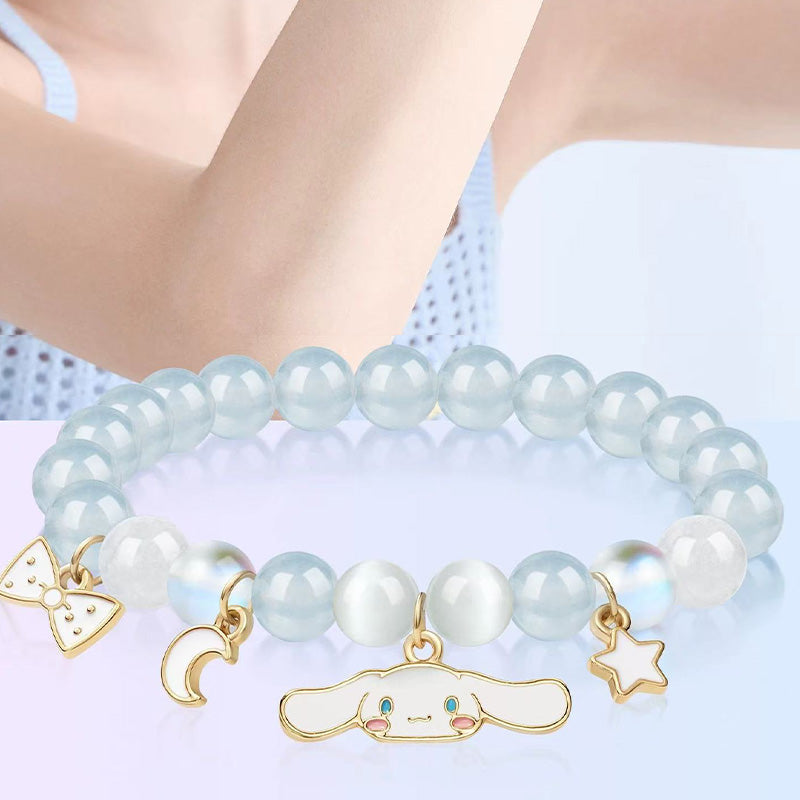 Authentic Cinnamoroll Blue Crystal Bracelet
