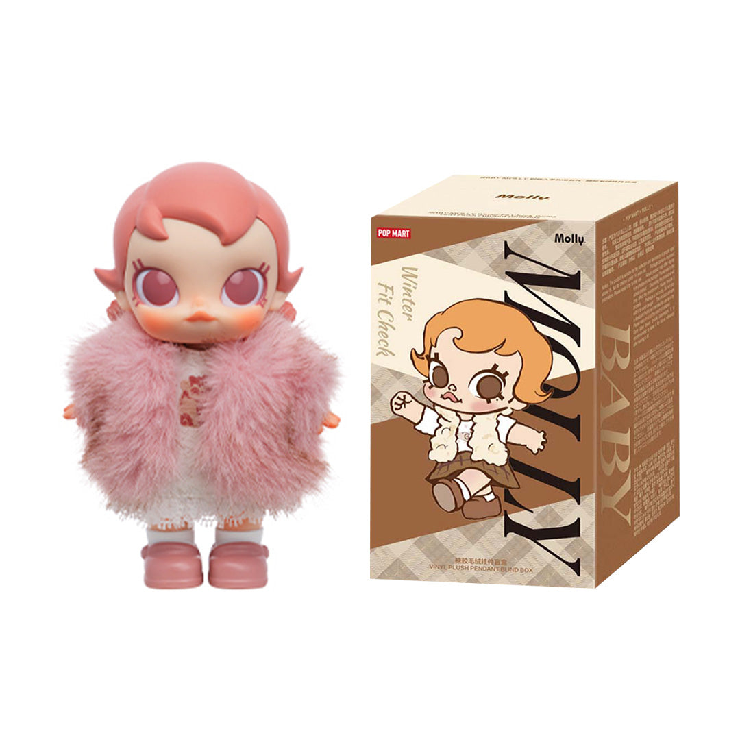 Baby Molly Winter Fit Check Series Vinyl Plush Pendant Blind Box (Pre-order 1-2 Weeks Arrive)