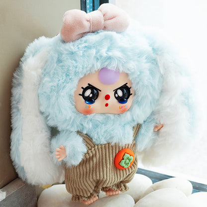 Baby Three Rabbit Macaron Cute Mini Bunny V2 Plush Blind Box