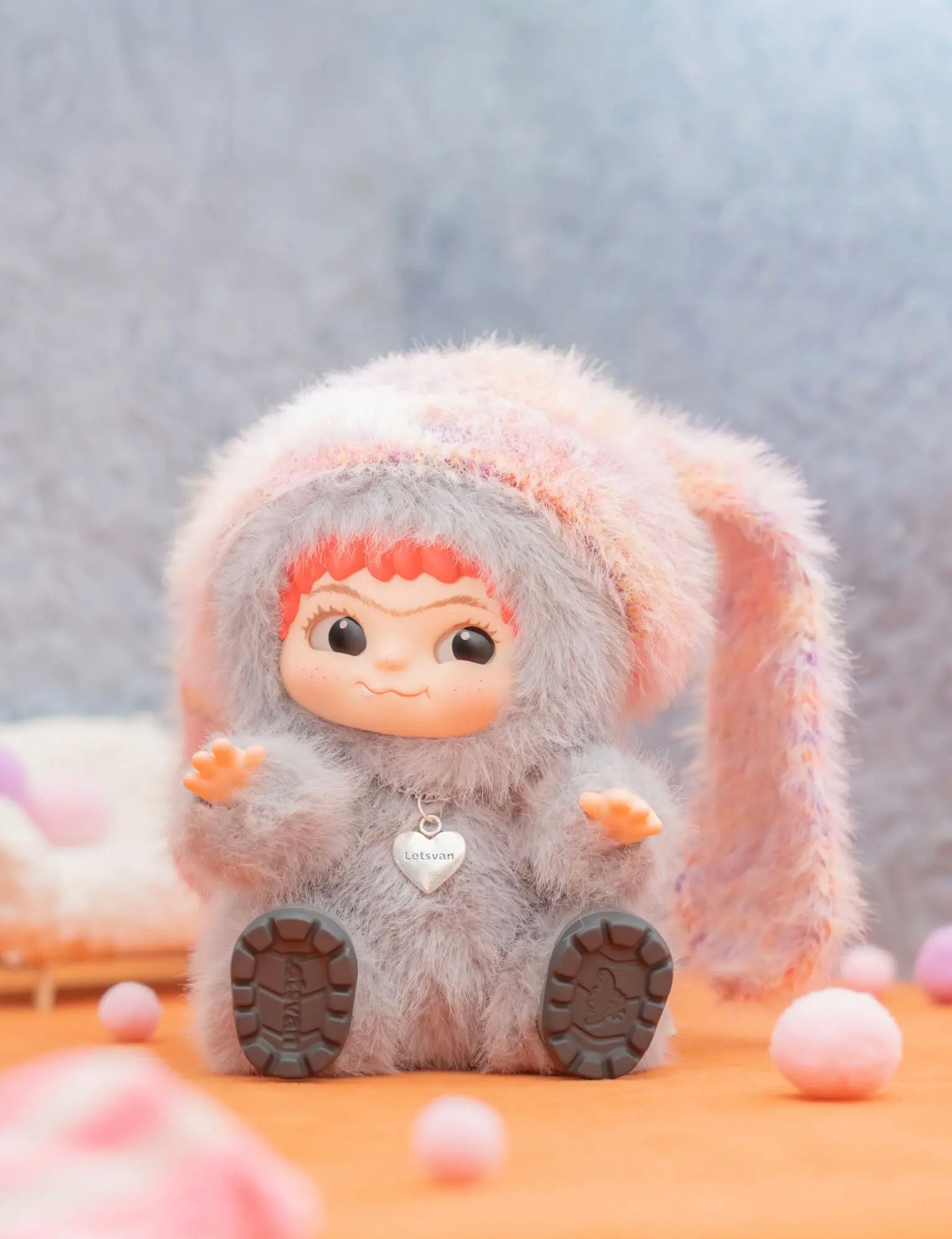 Letsvan WAKUKU Fuzzy Trendy Fun Party Series V1 Plush Blind Box