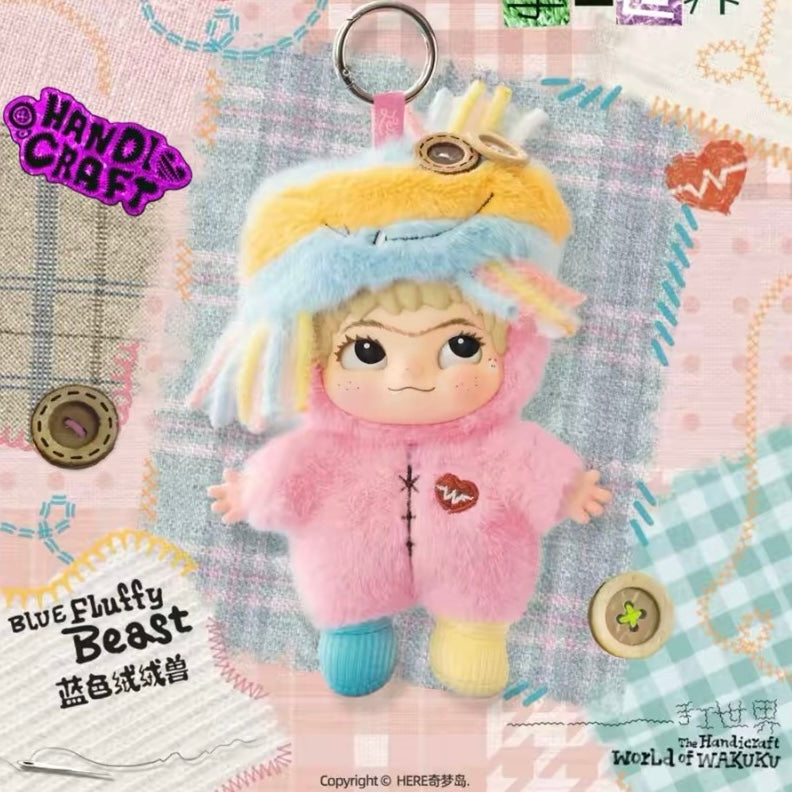 WAKUKU V4 The Handicraft World of WAKUKU Series Plush Pendant Blind Box