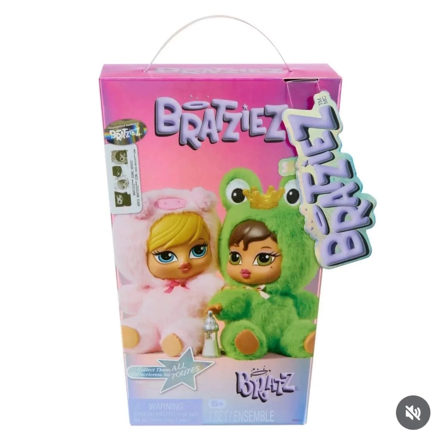 Bratz Bratziez Iconz Series Plush Keychain Blind Box
