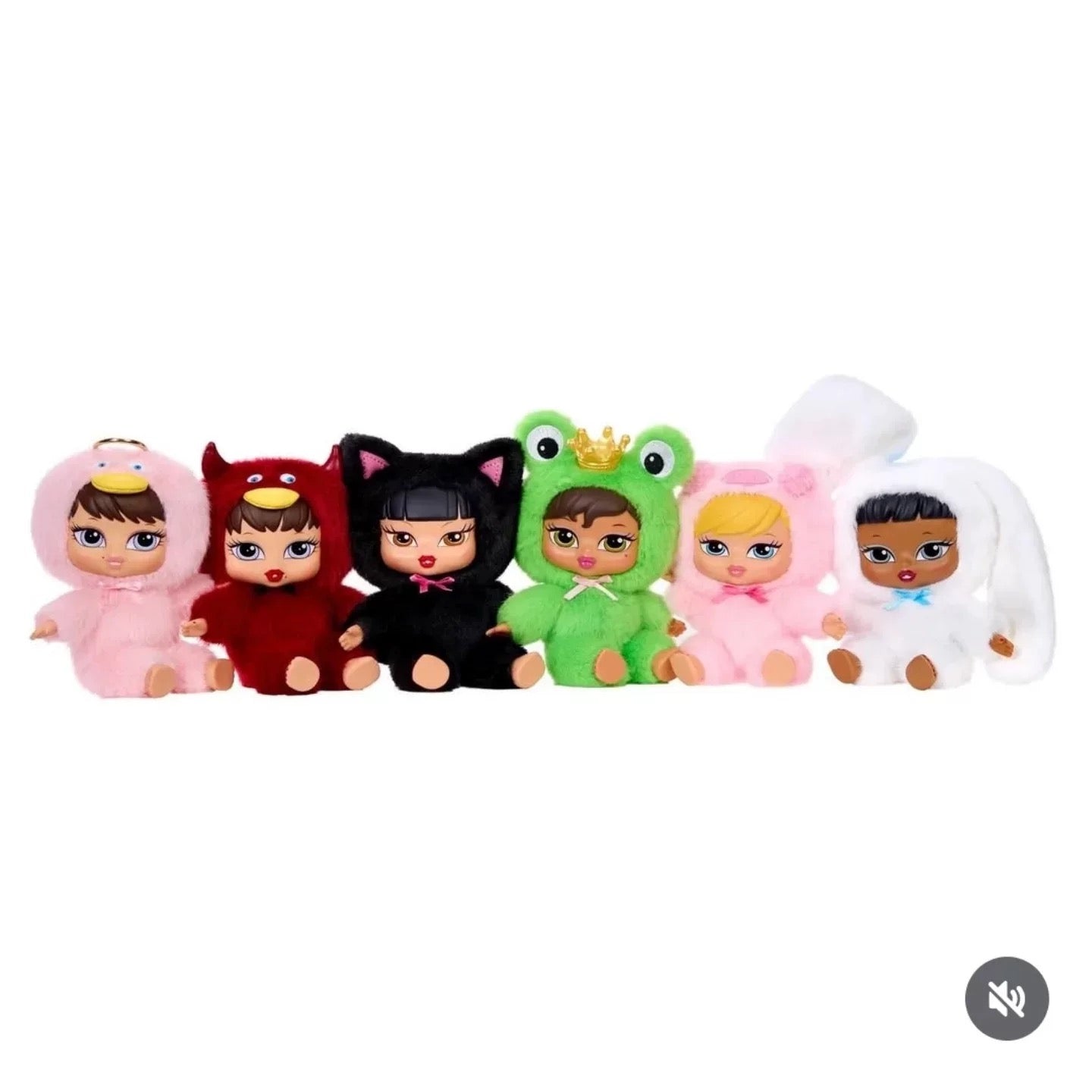 Bratz Bratziez Iconz Series Plush Keychain Blind Box