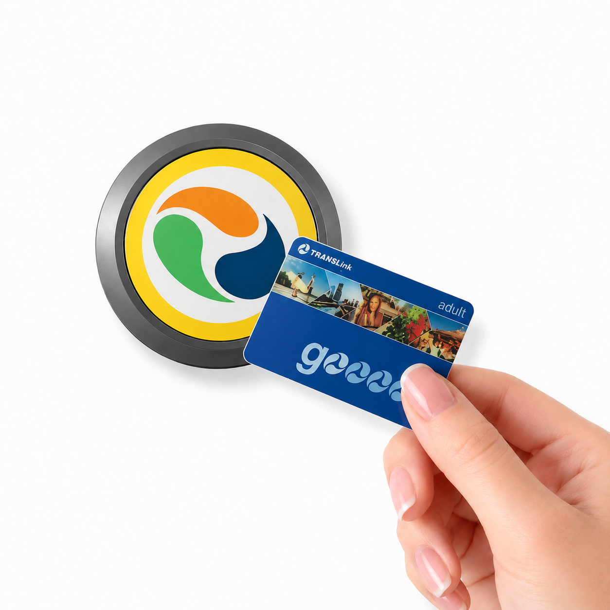 Brisbane go card Tap-On Fridge Magnet with Light | Australian Souvenir