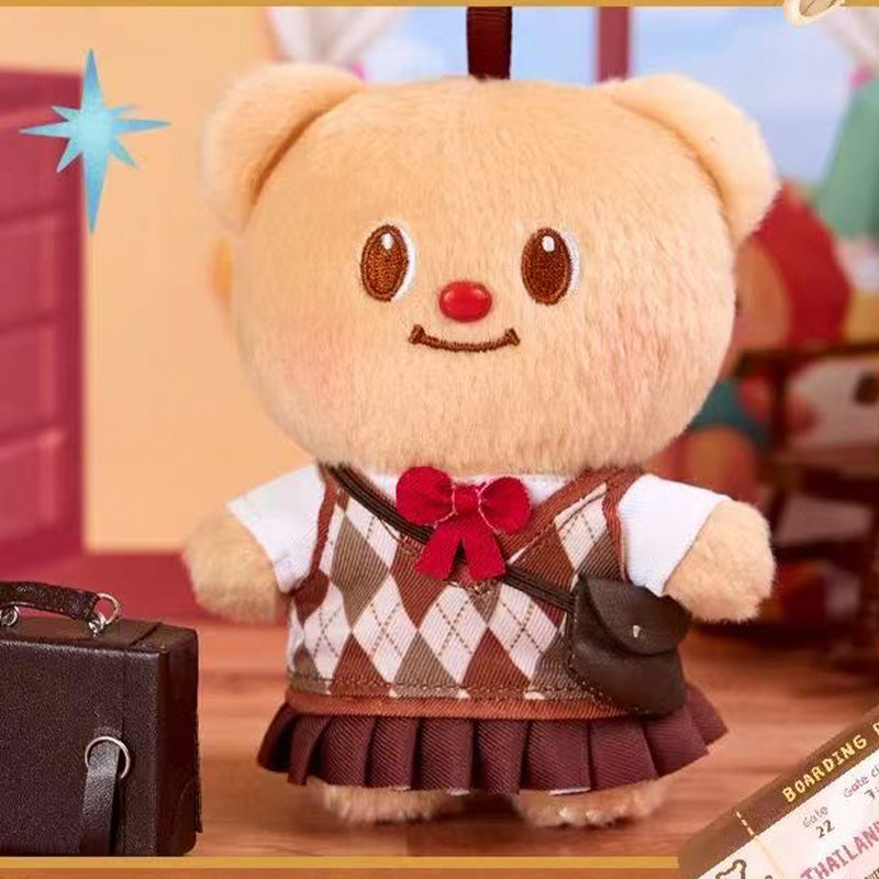 Butterbear Retro Series  Blind Box Plush Pendant