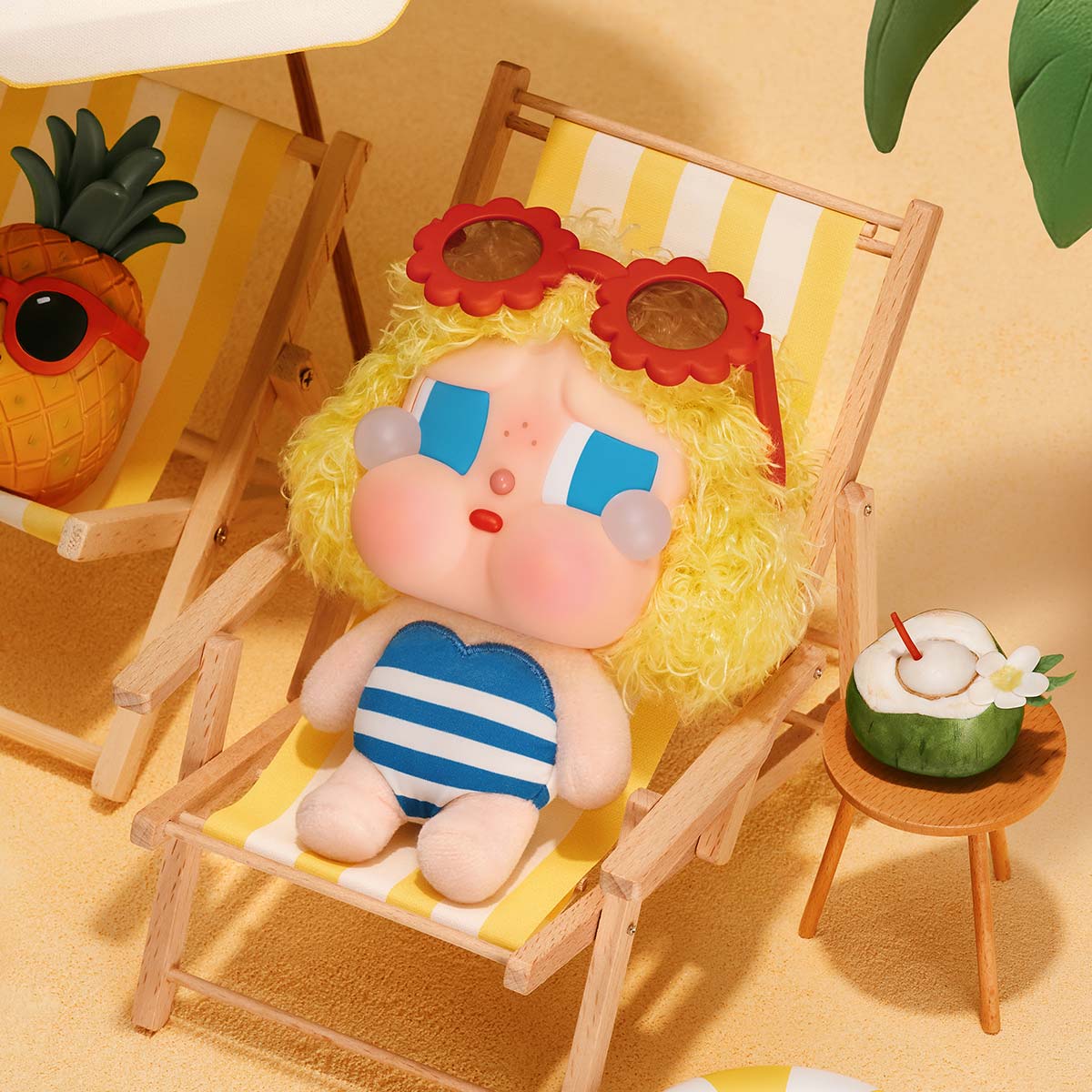 CRYBABY Vacation Mode Onぬいぐるみペンダントシークレット CRYBABY Vacation Mode Onぬいぐるみペンダントシークレット - メルカリ