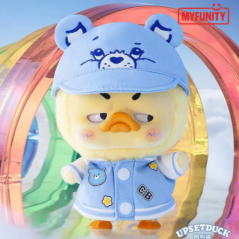 Care Bears x UpsetDuck Be Rainbow Duck Plush Keychain Blind box