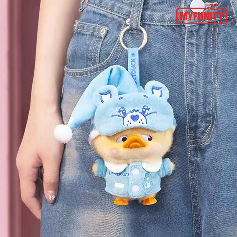 Care Bears x UpsetDuck Be Rainbow Duck Plush Keychain Blind box