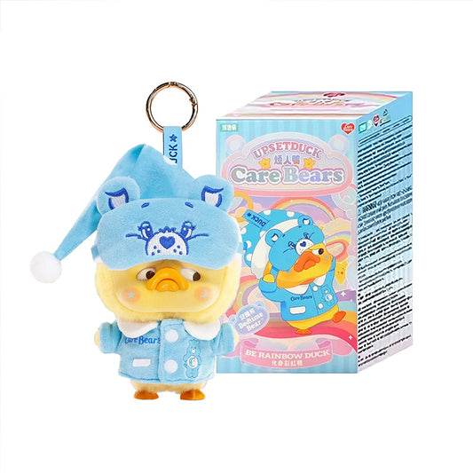 Care Bears x UpsetDuck Be Rainbow Duck Plush Keychain Blind box