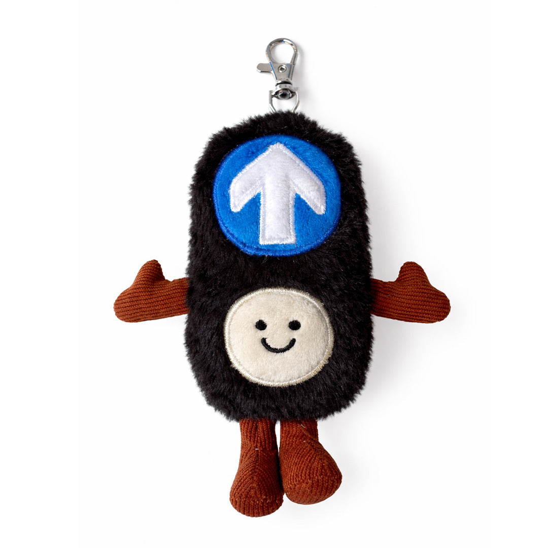 AU Crossing button Keychain