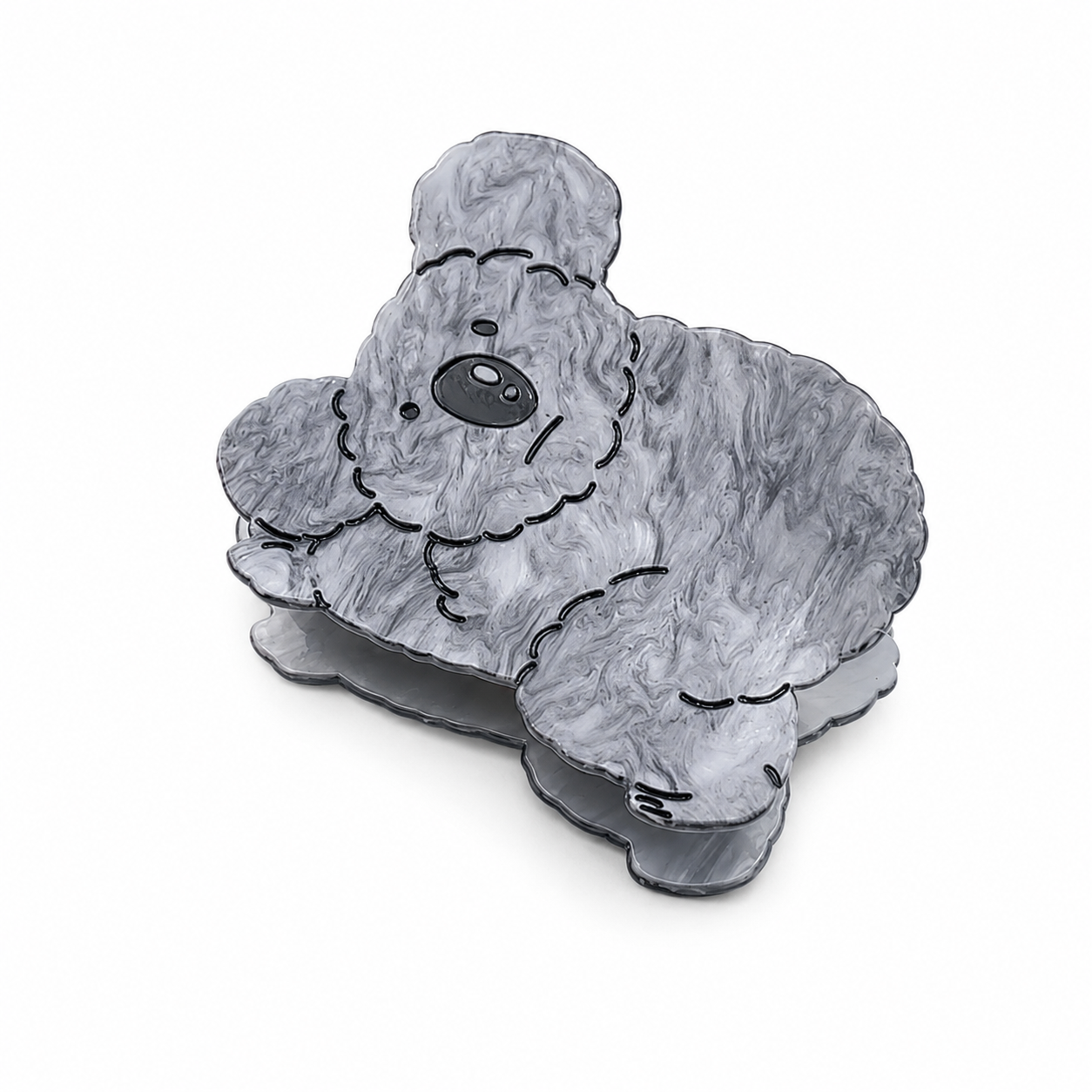Cute Grey Koala Hair Claw Clip | Australian Souvenir Gift
