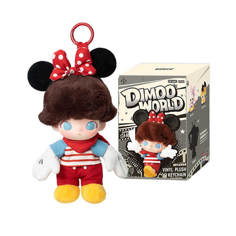 DIMOO WORLD × DISNEY Series-Vinyl Plush Keychain Blind Box
