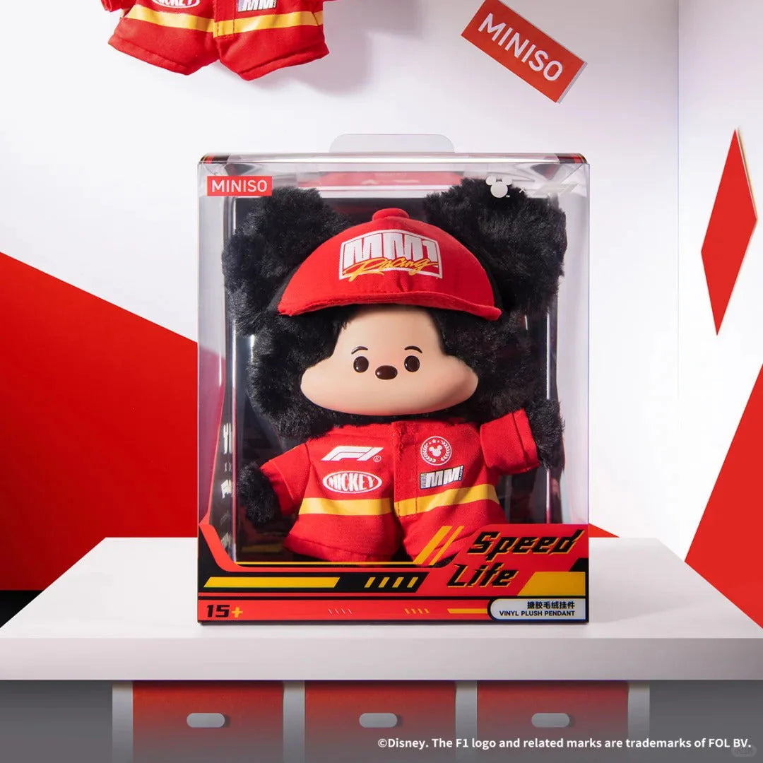 DSN Mickey Mouse Speed Life Series Vinyl Plush Hanging Card