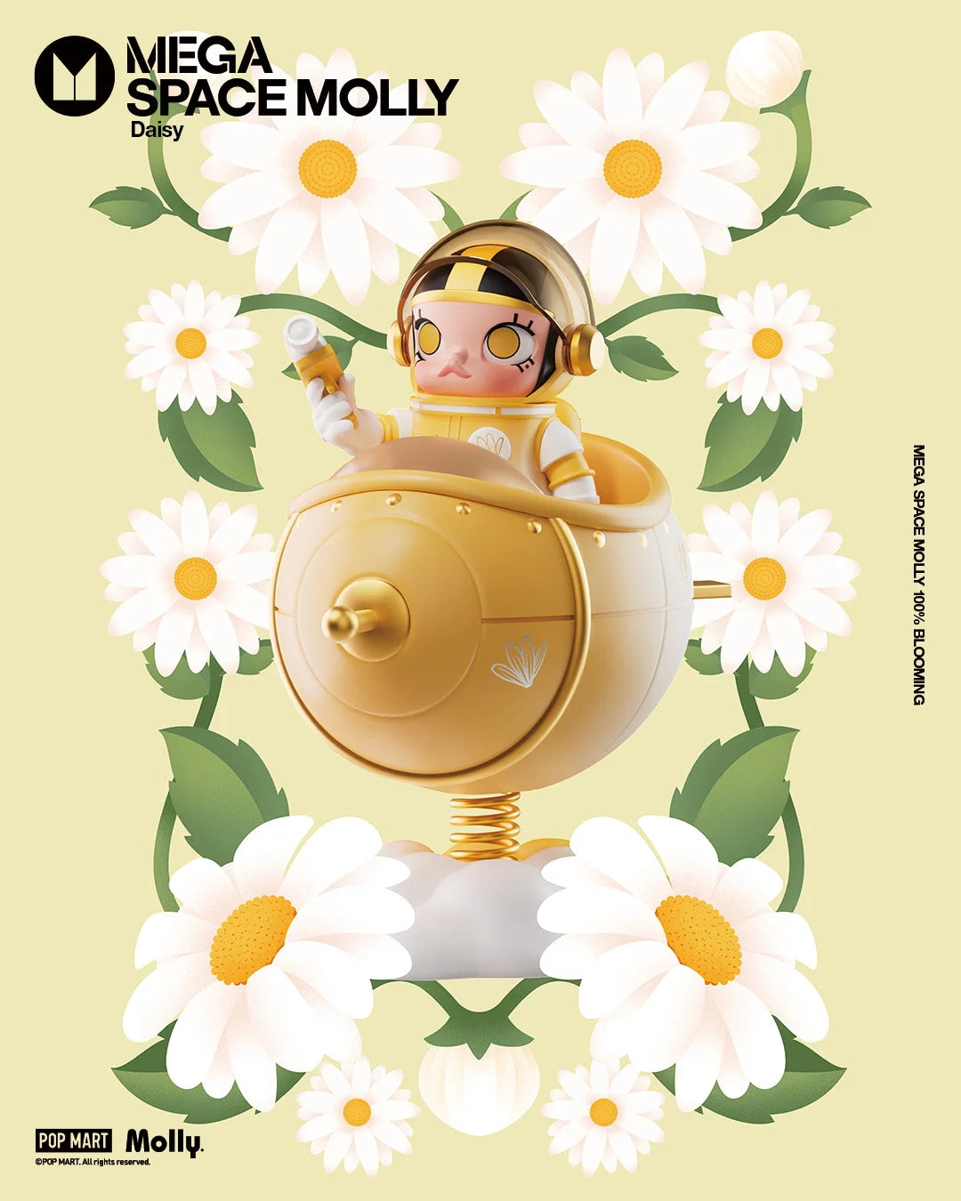 MEGA SPACE MOLLY BLOOMING SERIES 100%